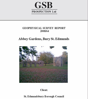 GBS Report on geophysical survey, 2008.