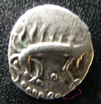 The Norfolk Boar type silver coin