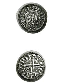 The earliest coin minted at Bury. From R J Eaglen Abbey and Mint of BSE to 1279