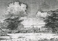 Hardwick Heath POW Camp sketch