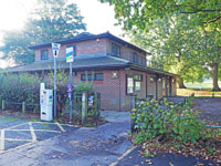 Changing rooms and wardens flat at Hardwick Heath.