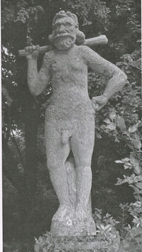 Hercules restored once again at Hawstead Place Farm.