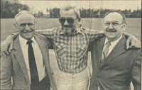 Three former POWS from Hardwick Camp. Picture from BFP