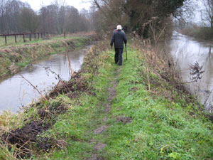 Picture by David Addy in December 2008, after heavy rain.