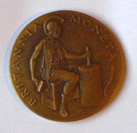 Token issued to commemorate centuries of the Royal Mint
